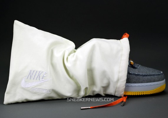 Nike Air Force 1 - Bespoke - Reverse Denim by Mayor