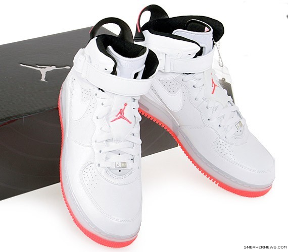 Air Jordan Force VI (AJF 6) Fusion - White - Infrared