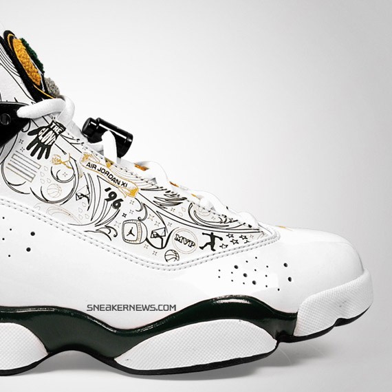 Air Jordan Six (6) Rings - Championship Pack - Supersonics