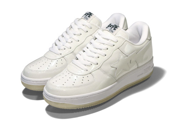 A Bathing Ape Bapesta Sparkly Patent Leather 2