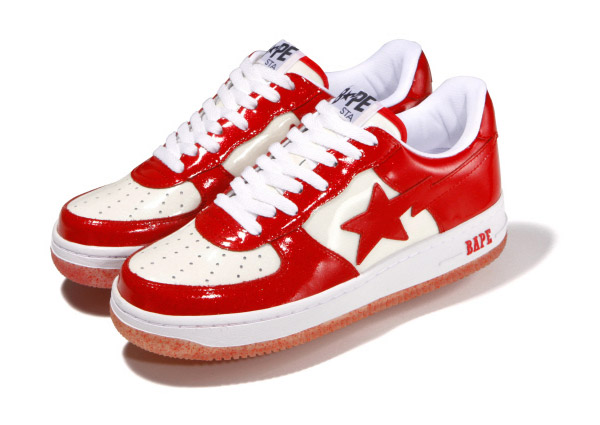 A Bathing Ape Bapesta Sparkly Patent Leather 3