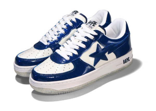 A Bathing Ape Bapesta Sparkly Patent Leather 4