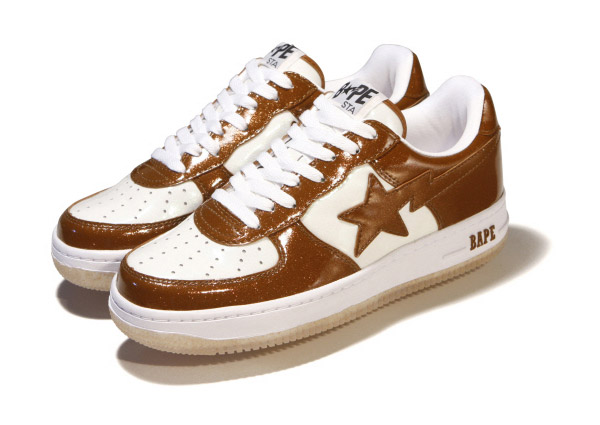 A Bathing Ape Bapesta Sparkly Patent Leather 5