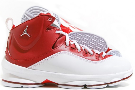 Jordan Jumpman Elite I - White/Metallic Silver - Varsity Red