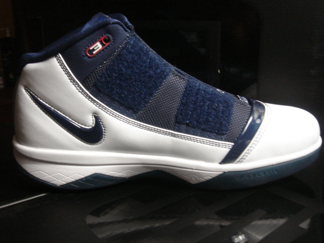 Nike Zoom Lebron Soldier Iii White Navy Blue 7