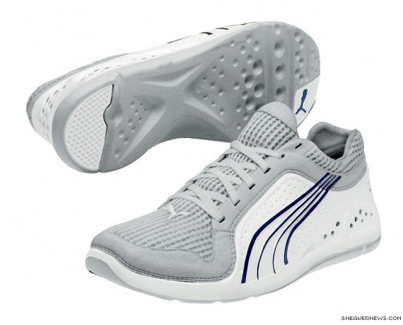 Puma L.I.F.T Racer Gray & White