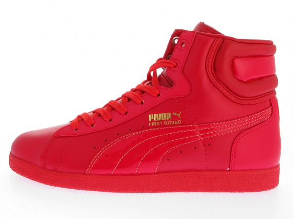 Puma First Round L WMNS - Tonal Red - Gold