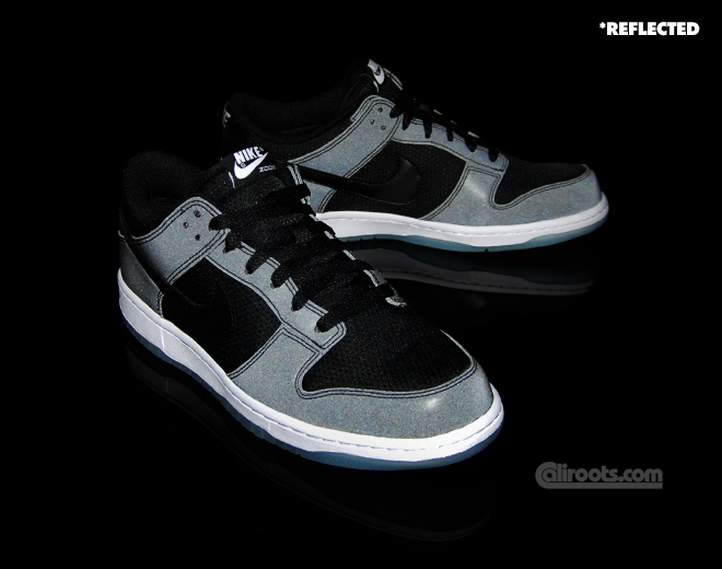 Nike Dunk Low Supreme Spark – Black 3M Reflective