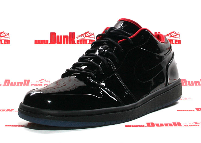 Air Jordan 1 Phat Low - Tuxedo Prom Pack - Black - Varsity Red