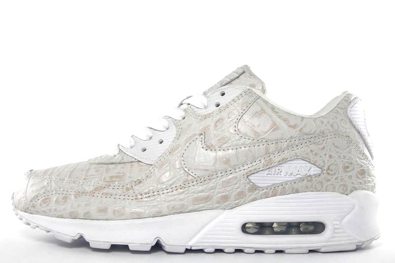 Nike Air Max 90 – White Croc Skin