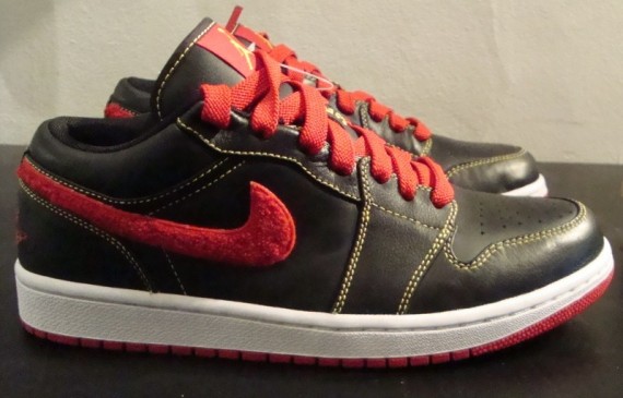 Air Jordan 1 Phat Low – Black – Red – Yellow – Sample