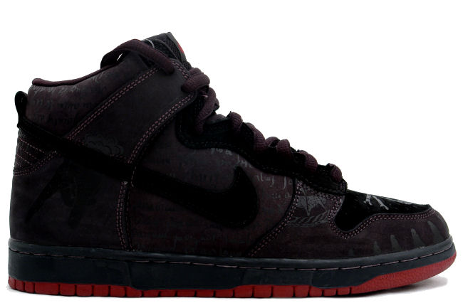 Nike Dunk High Pro SB - Black Melvin - Cark Charcoal - Black