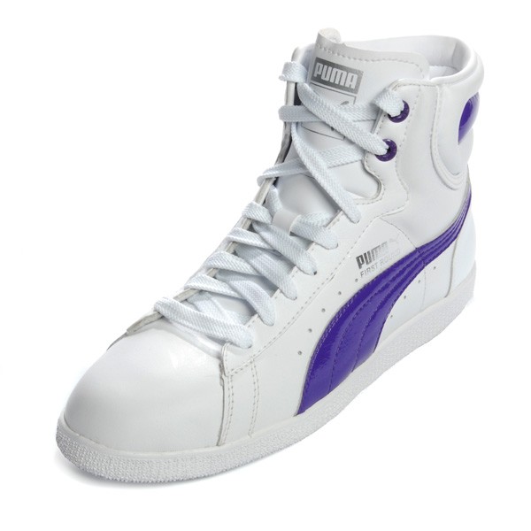 Puma First Round Flip Metal Gold White Purple 04