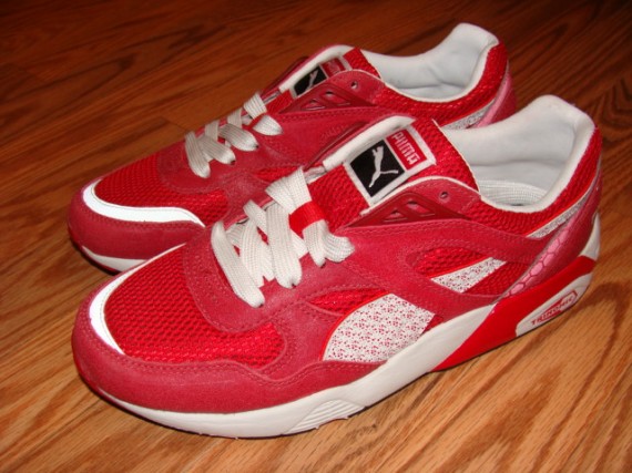 Puma R698 Mesh - Red - White - Pink