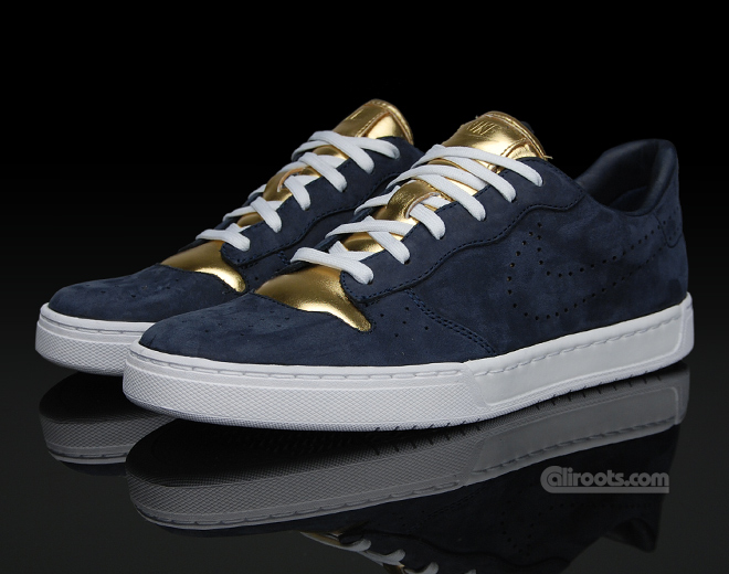 Nike Air Elan Premium - Navy - Metallic Gold