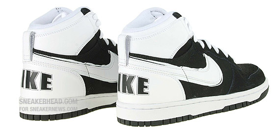 Nike - Big Nike High LE (GS) - Black - White