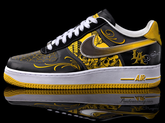 Nike Livestrong x Mister Cartoon Air Force 1 - Greatest Hits Pack