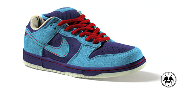 Nike SB Dunk Low - 'Beijing' - Teal - Purple - Red