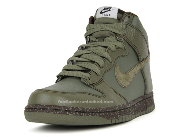 Nike Dunk High East – Urban Haze – Baroque Brown – December ’09