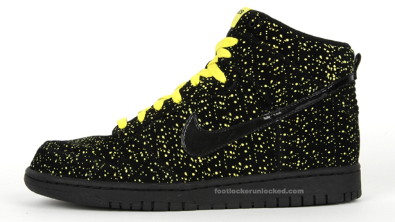 Nike Dunk High East – Black – Volt – Speckled – December ’09