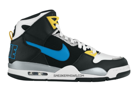 Nike Air Flight Condor High - Black - Grey - White - Blue