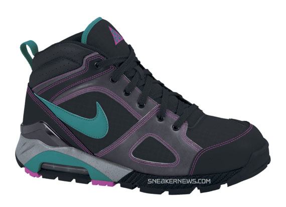 Nike ACG Air Max Abasi - Black - Purple - Turquoise