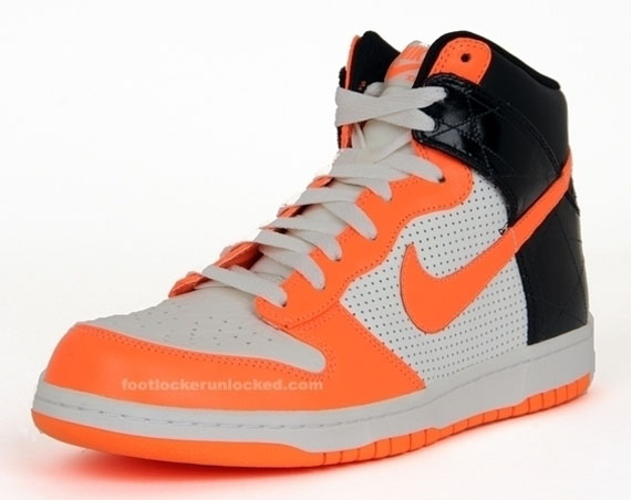 Nike Dunk High Premium – Sail – Orange – Black – September ’09