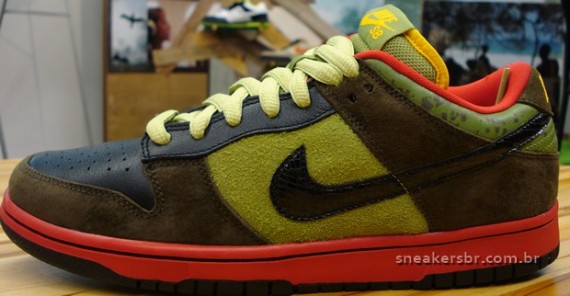 Nike SB Dunk Low - Brown - Black - Green - Orange - Fall '09