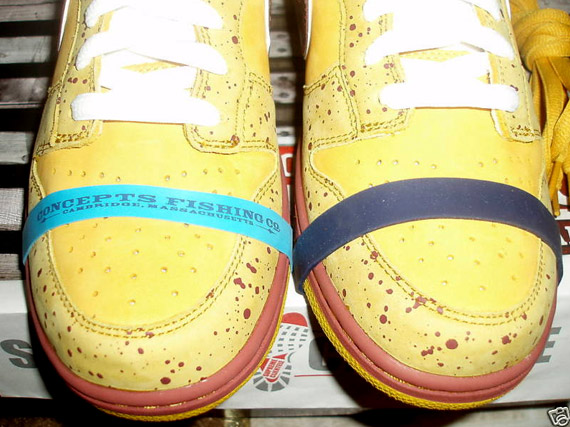 Concepts x Nike SB Dunk Low - Yellow Lobster Sample - On eBay