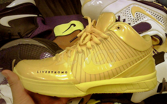 Nike Zoom Kobe IV LIVESTRONG