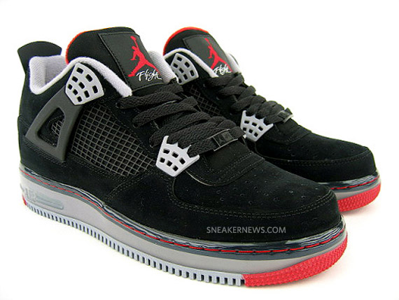Air Jordan Force Fusion IV (4) - Black - Varsity Red - Stealth - Available