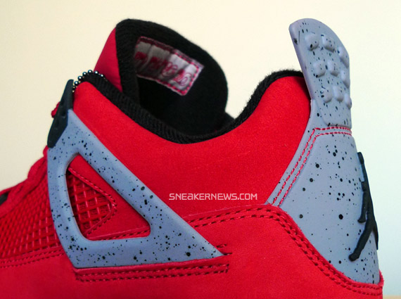 Air Jordan Force Fusion IV (AJF 4) Premier - Varsity Red - Detail Photos