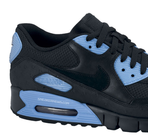 Nike Air Max 90 Premium CT – Black – University Blue