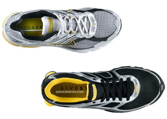 LIVESTRONG x Nike Air Max Moto 7 + Shox Turbo 9+