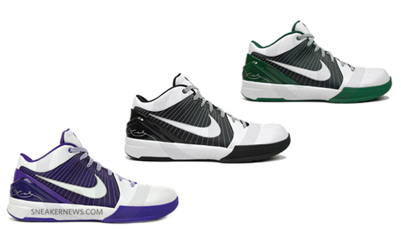 Nike Zoom Kobe IV - Fall 2009 Colorways