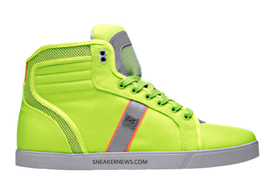 DC Shoes Xander TX – Flourescent Lime – Spring ’10