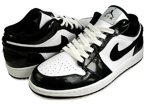 Air Jordan 1 Phat Low Black - White