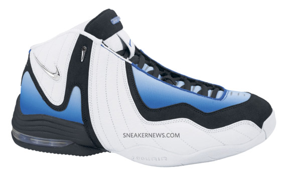 Nike Air 3 - (Air Garnett III) - White - Hyper Blue - December 2009