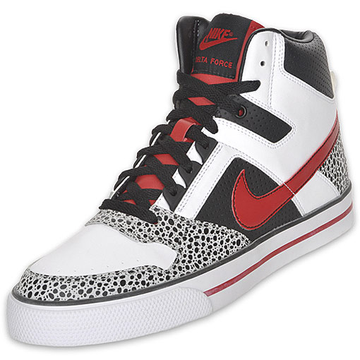 Nike Delta Force High AC - Safari - White - Varsity Red - Black