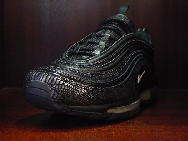 Nike Air Max 97 – Black – Metallic Silver Snakeskin