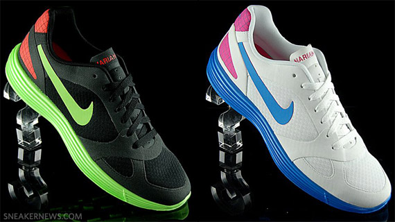 Nike Lunar Mariah ND White / Blue + Black / Green – 2010 Releases