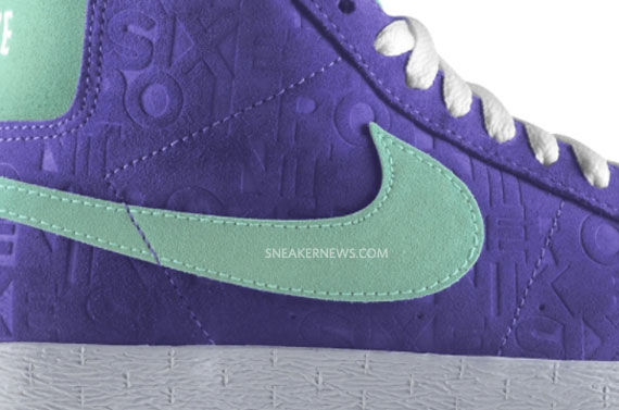 Nike WMNS 6.0 Blazer Mid – Varsity Purple – Cool Mint