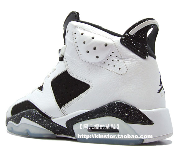 Air Jordan VI (6) Retro – ‘Oreo’ – Detailed Images