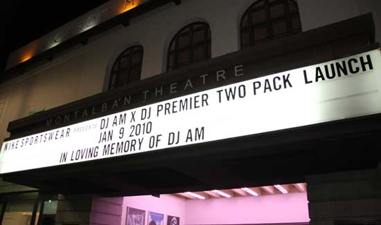 Nike Sportswear x DJ AM + DJ Premier - Two Pack Release Event @ The Montalbán