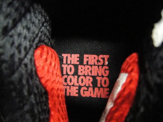 Air Jordan Alpha 1   Black   Varsity Red   Detailed Images