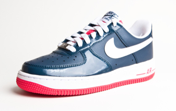 Nike WMNS Air Force 1 Low - Navy - White - Red