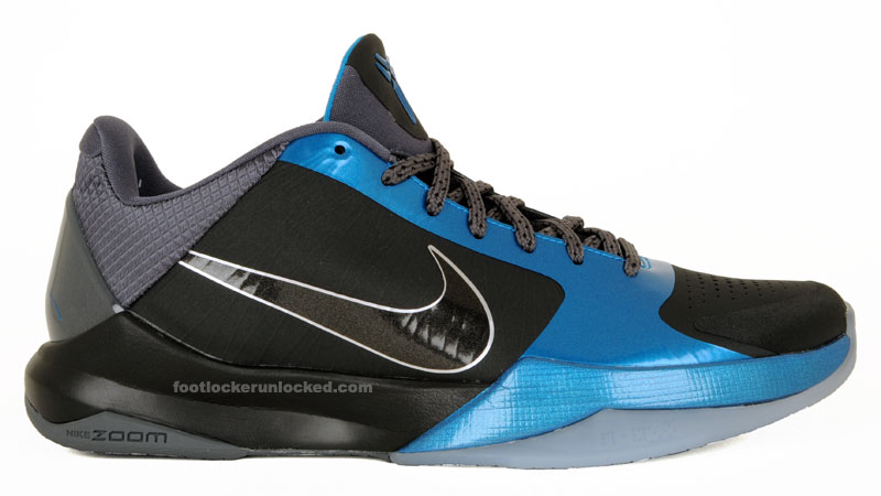 Zoom Kobe V Dark Knight Neptune Blue