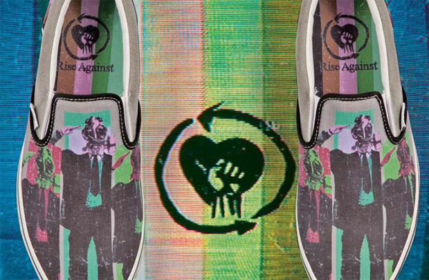 Rise Against x Vans Slip-On - March 2010