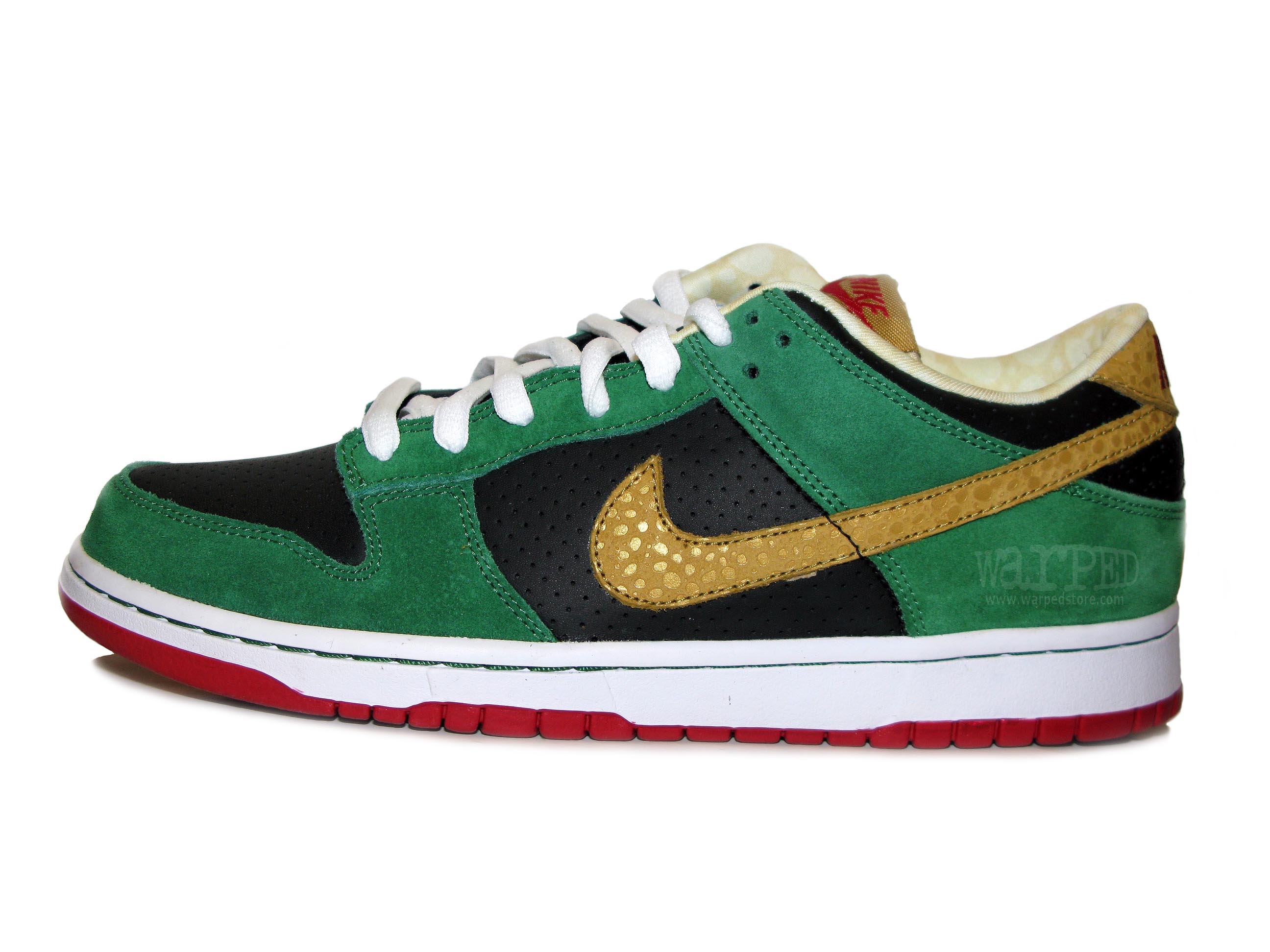 Nike Sb Green Black Gold Red Summer 2010 1