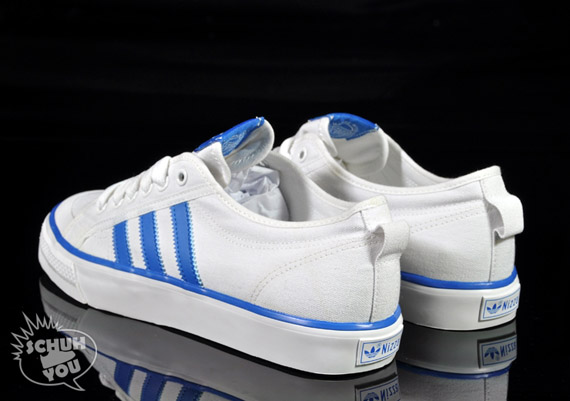 Adidas Originals Nizza Low White Blue 05